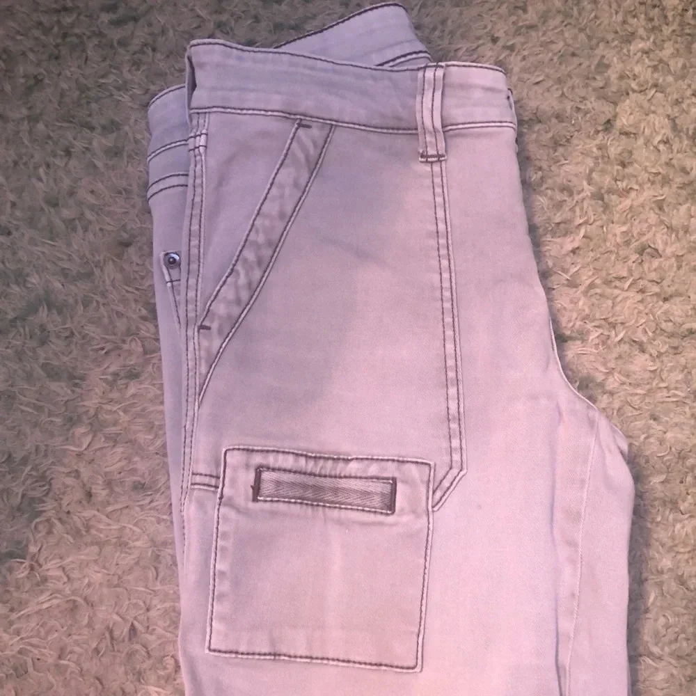 HEI HEI ANTHROPOLOGIE UTILITY JEANS